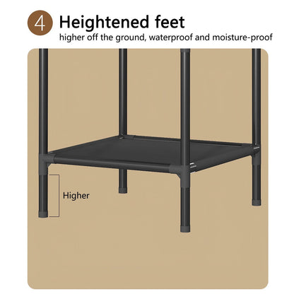 Multi Layer Cloth Corner Rack