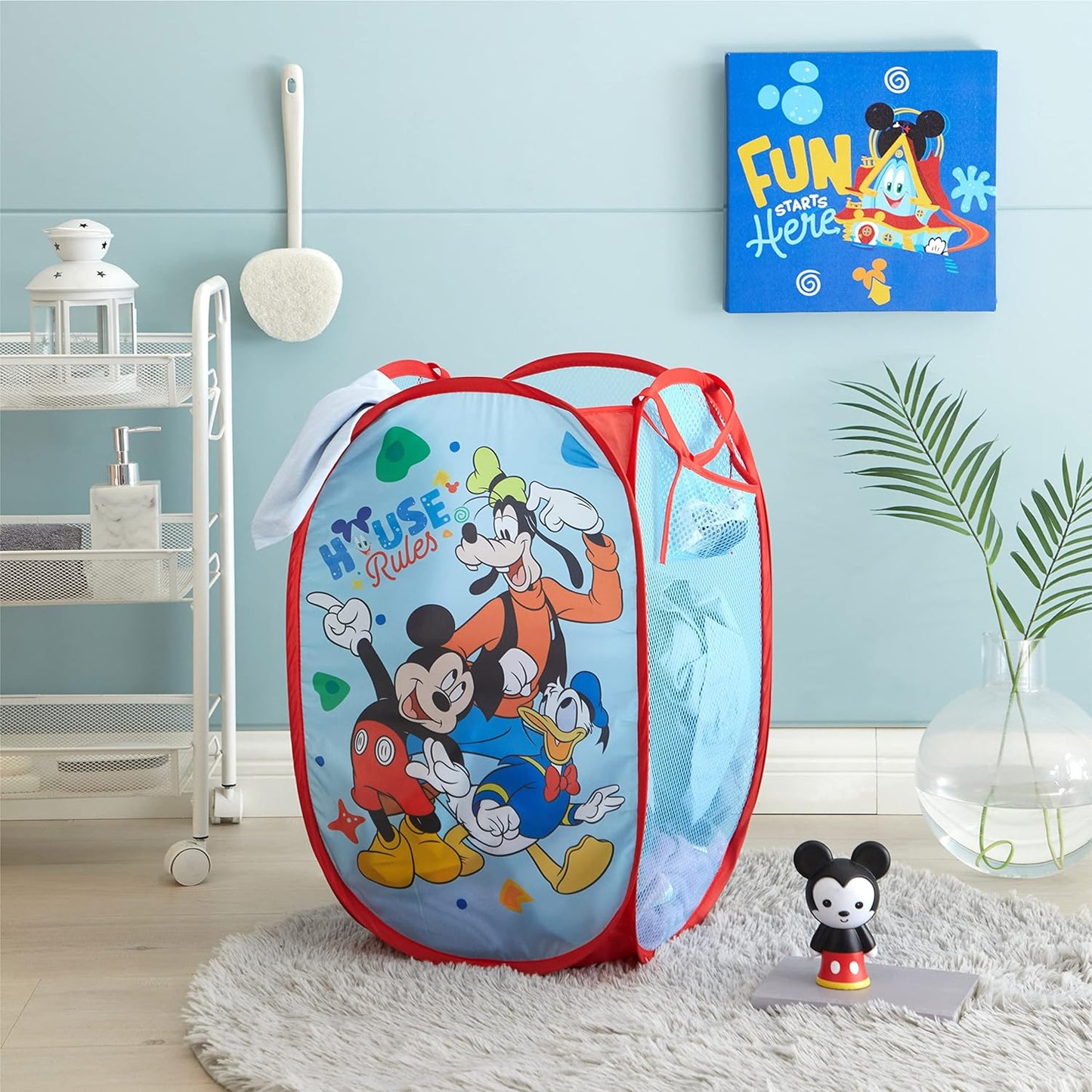 Pop Up Laundry Storage Hamper