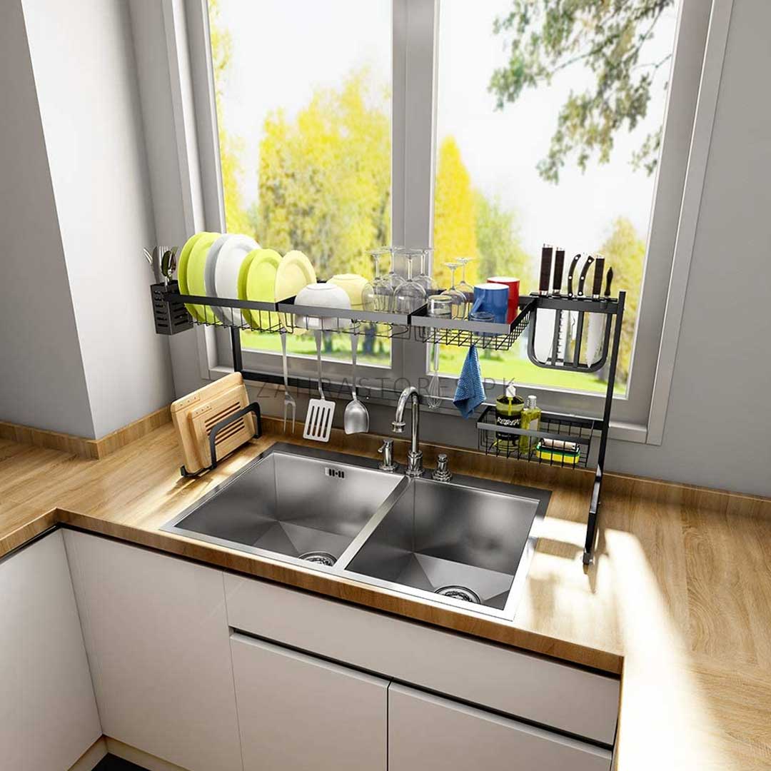 Over The Sink Storage Rack