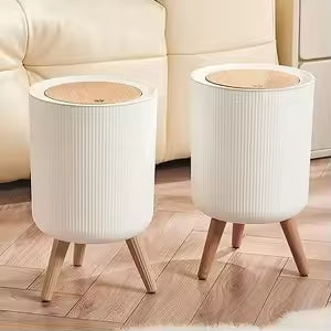 Trash Can with Press Lid -7L
