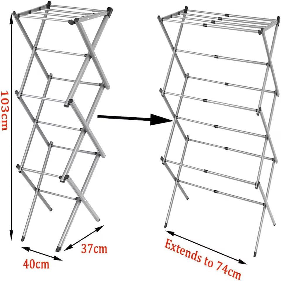 Extendable Clothes Drying Rack