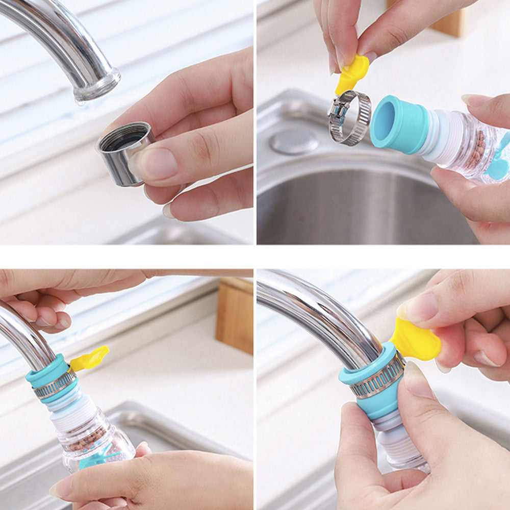 360 Degree Water Tap Rotating Shower