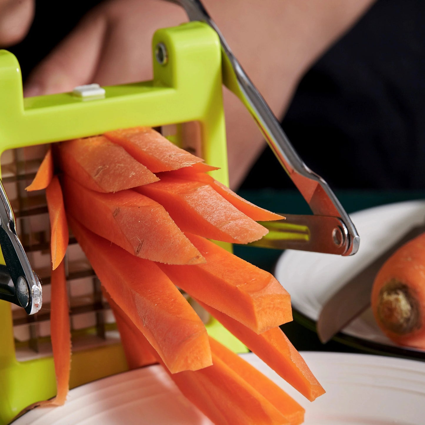 Potato Cutter French Fries Slicer-Green
