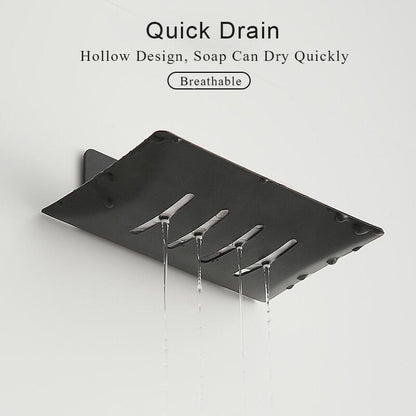 Drill Free Metal Soap Holder