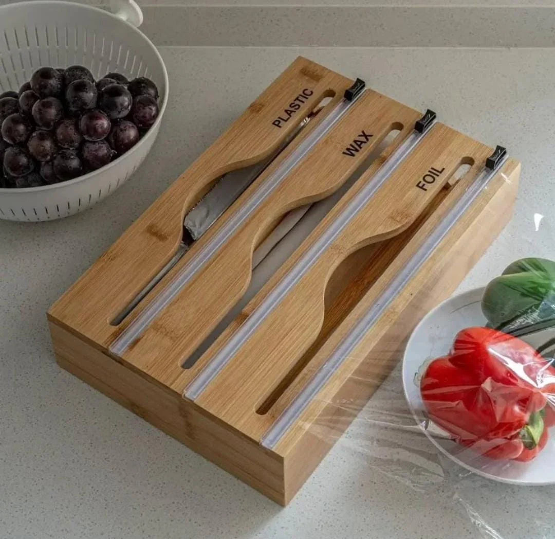 3 in 1 Foil and Plastic Wrap Dispenser