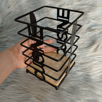 Metal Spoon Holder (Square)