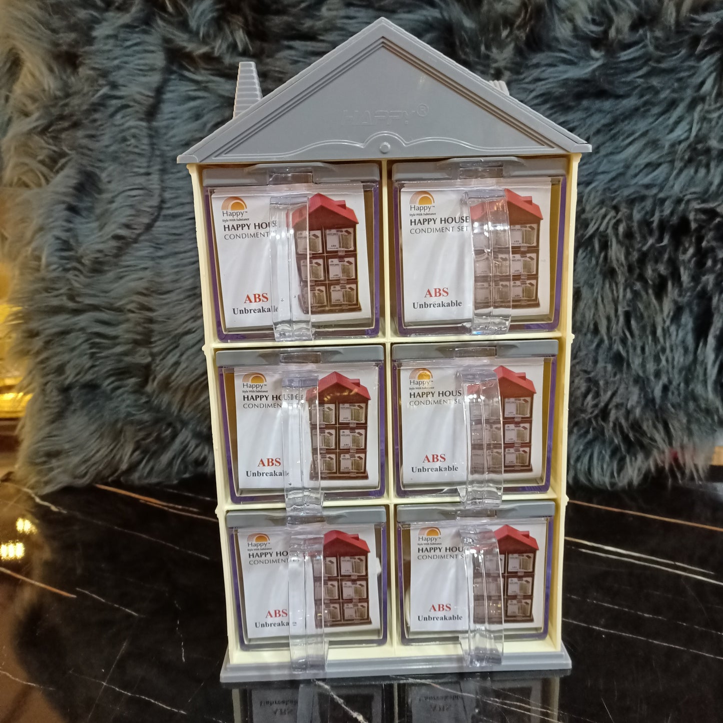 Happy House Condiment Set