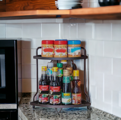 2 Step Corner Storage Rack