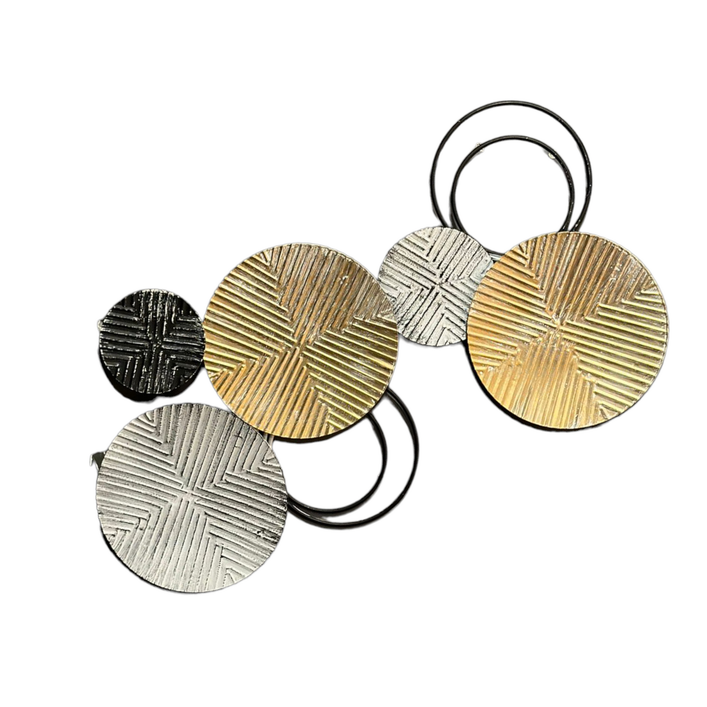 Metal Wall Hanging (Rings)