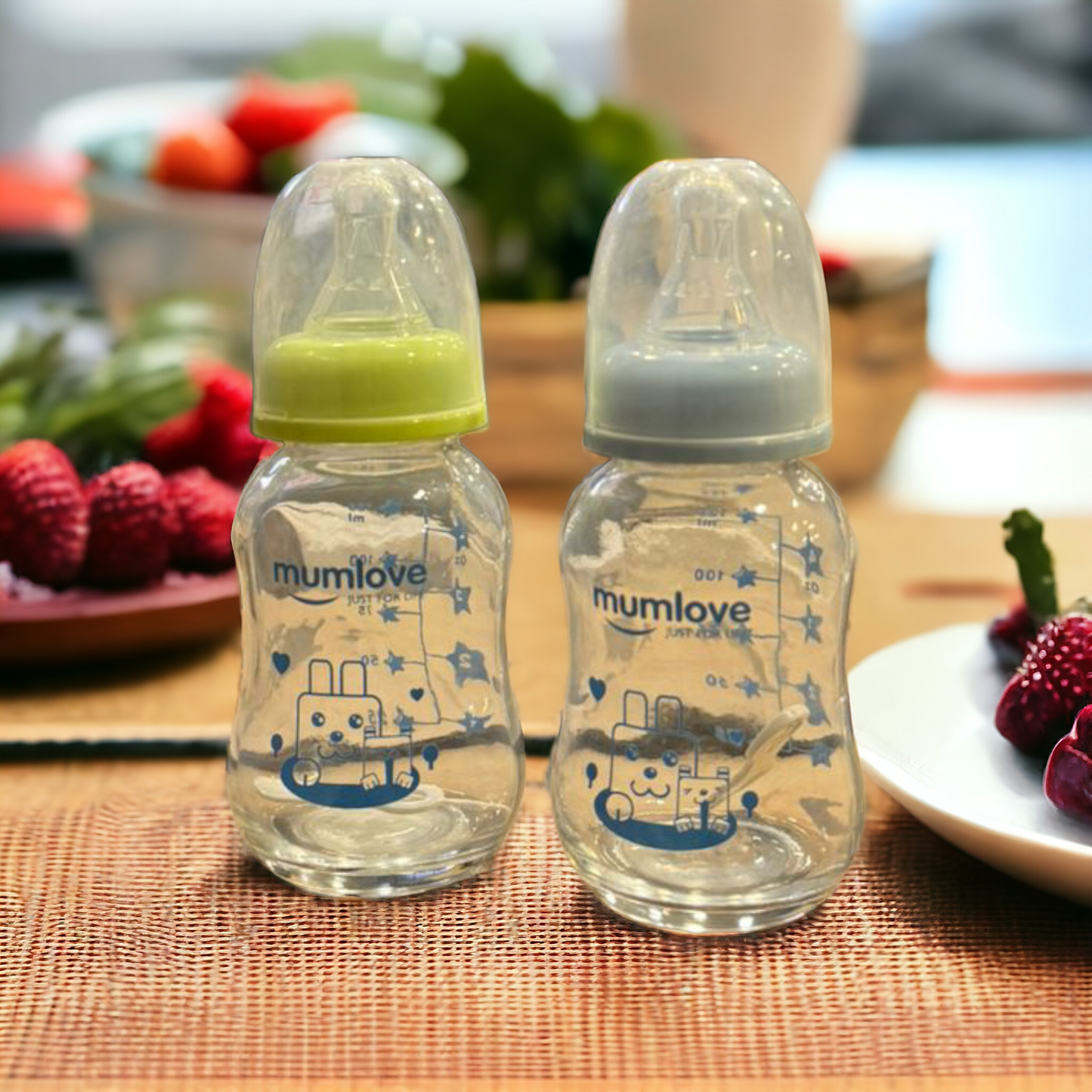 MUMLOVE 125ML Glass Feeder