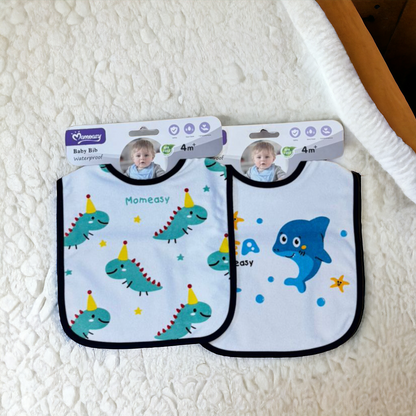 MOMEASY Baby Bib -Large