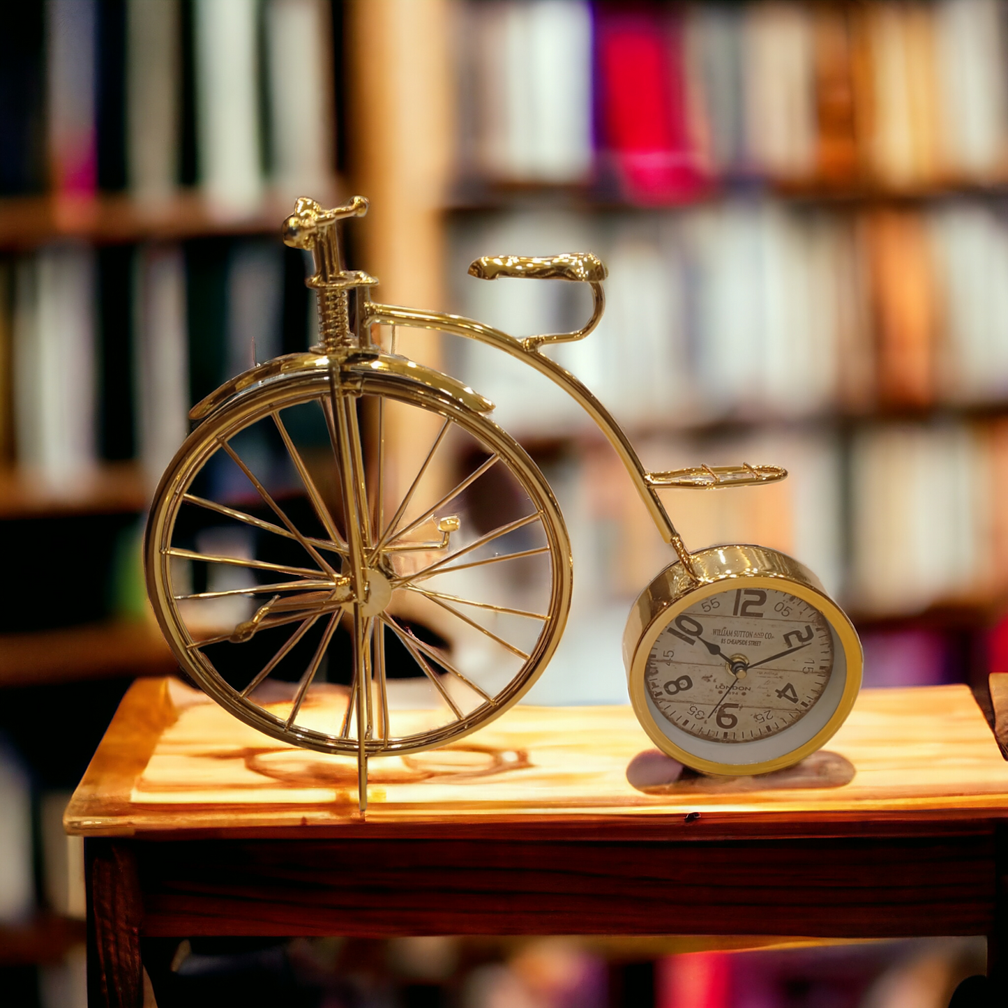 Golden Cycle Clock-1907