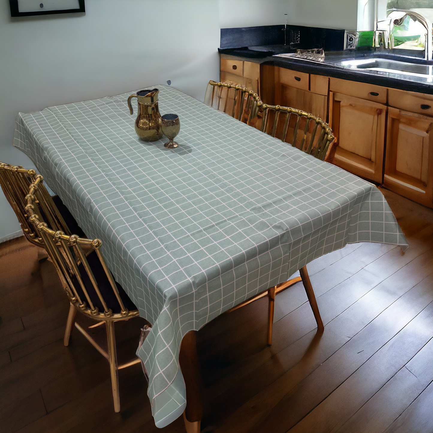 Rectangular Table Cover Protector-Green