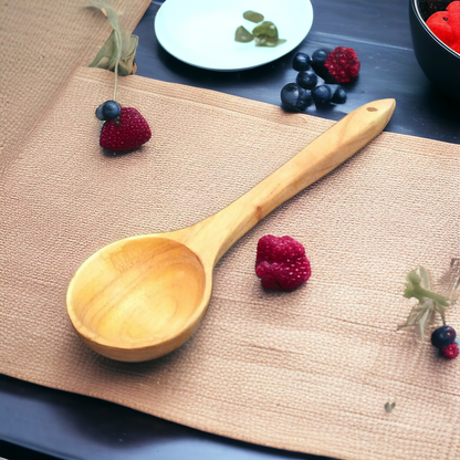1 Pc Wooden Cooking Spoon -D4
