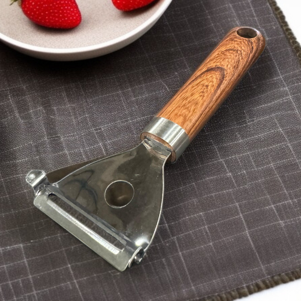 Wooden Handle Peeler-KT