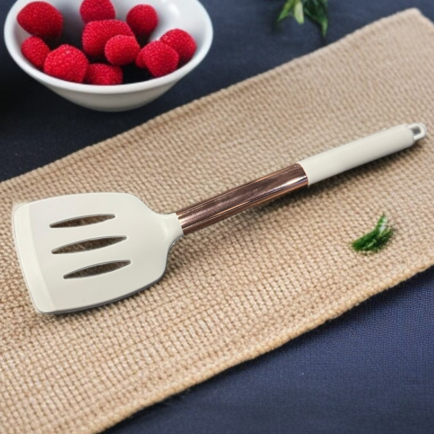 Silicone Slotted Spatula-D1