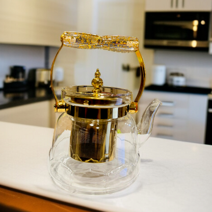Glass Tea Pot 1000 ML -D1