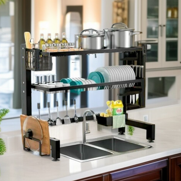Double Layer Kitchen Sink Rack