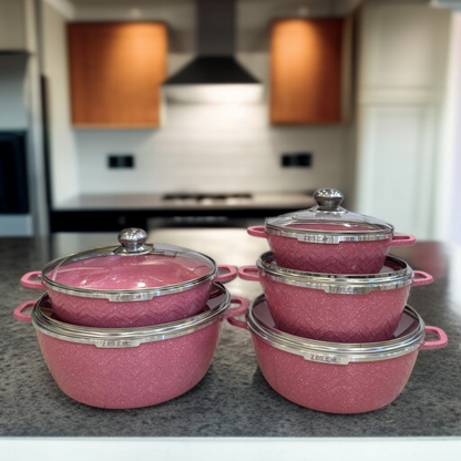 Yunlife Die Casting Cookware Set(10 Pcs)