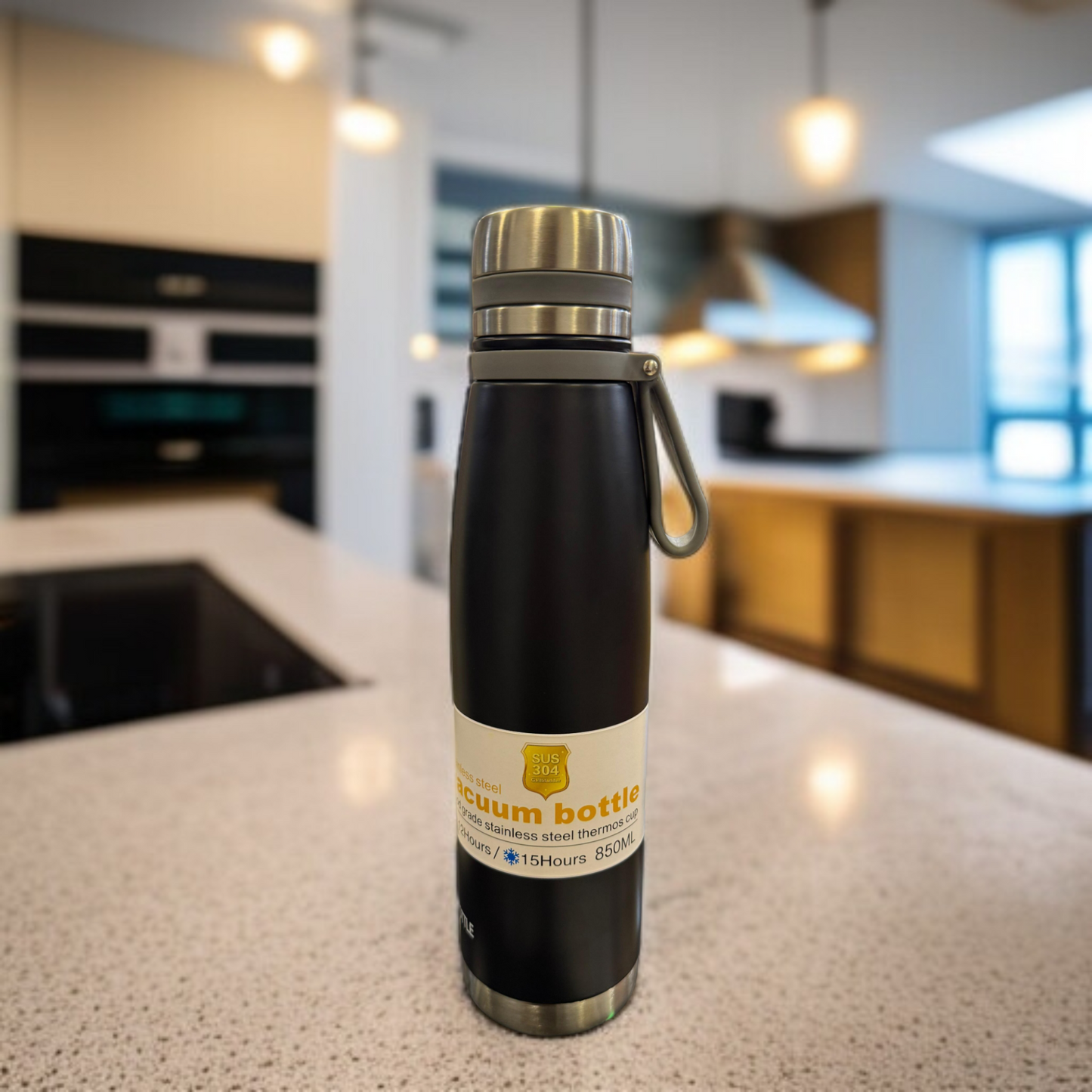 Vacuum Bottle 850 ML-Black