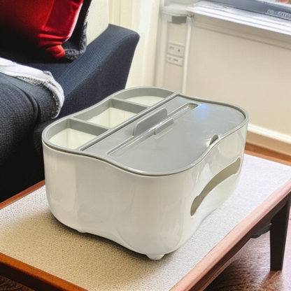 Multifunctional Napkin Storage Box-Grey