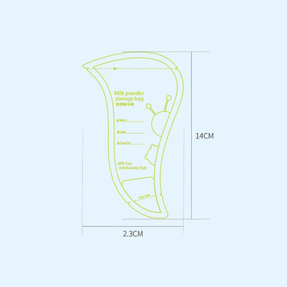 30pcs/lot BPA Free Disposable Travel Baby Milk Pouches