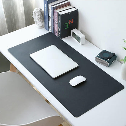 Leather Desk Mat-Black