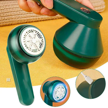 Rechargeable Lint Remover-Green