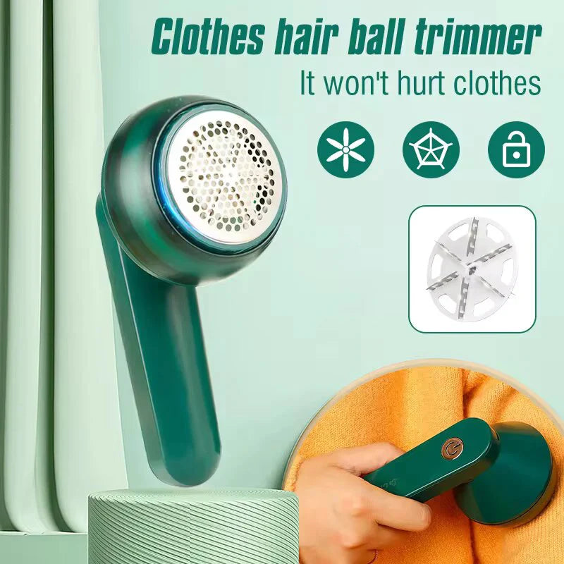 Rechargeable Lint Remover-Green