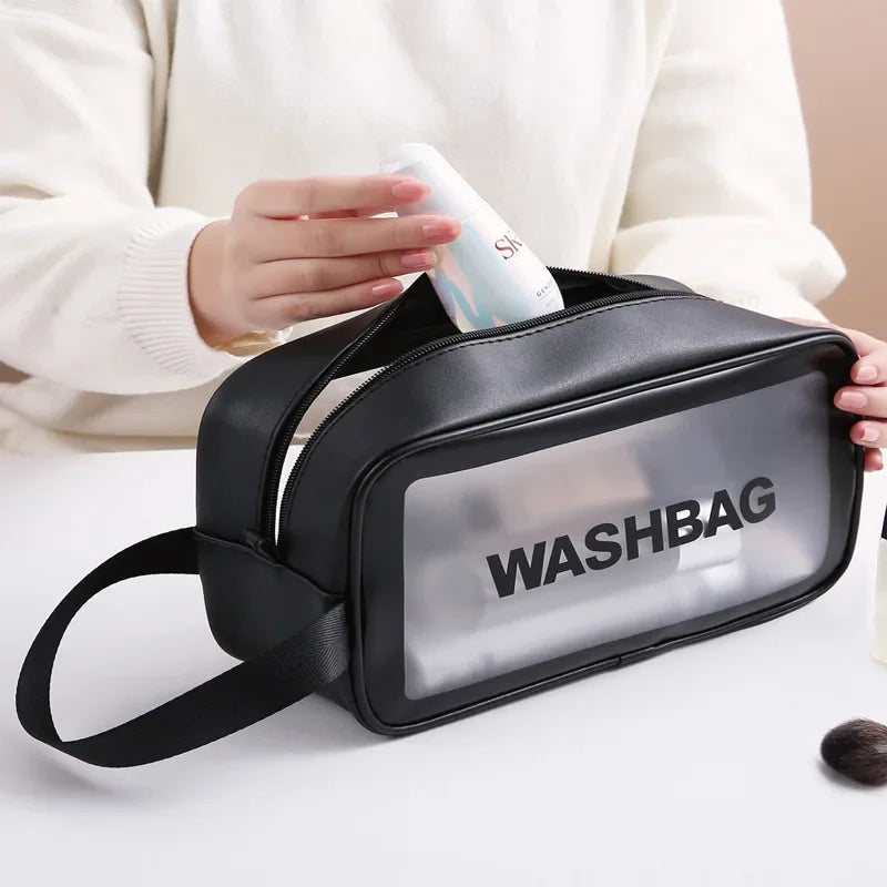 3 Pc Wash Bag Set-Black