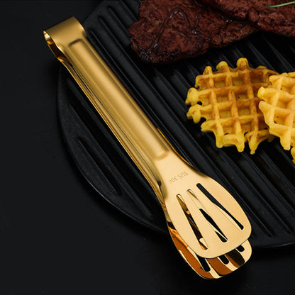 Golden Serving Tong -Medium