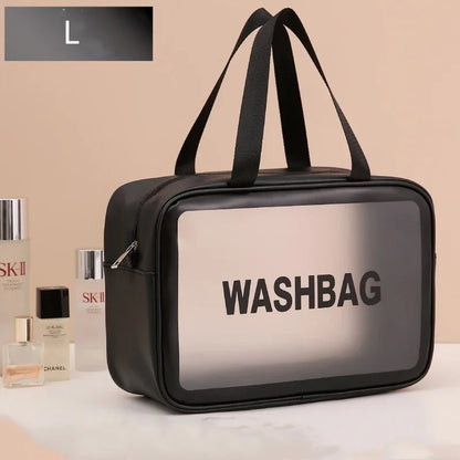 3 Pc Wash Bag Set-Black