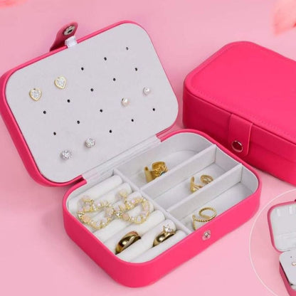 Double Layer Jewelry Box-Pink