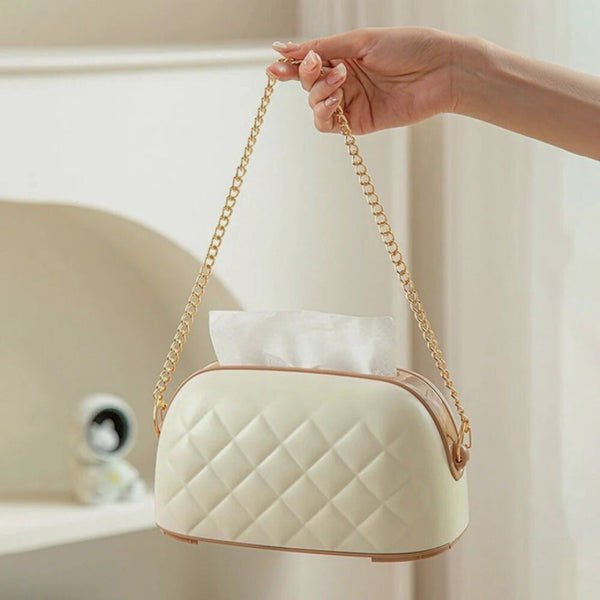 Stylish Non Slip Tissue Box D1-Light Parrot
