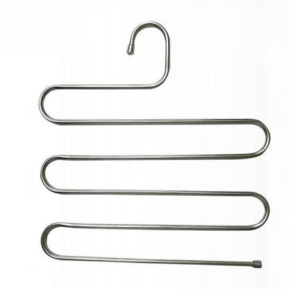 Stainless Steel Clothes Hanger (Silver)