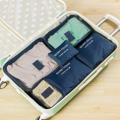 6 Pcs Waterproof Travel Storage Bag
