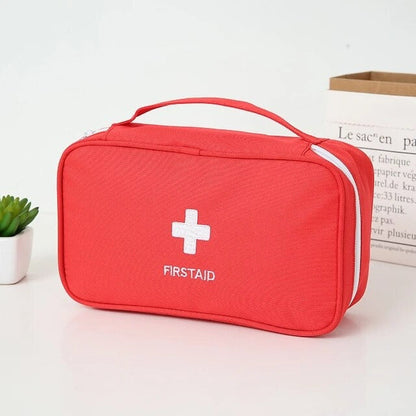 Portable Medicine Box (Red)