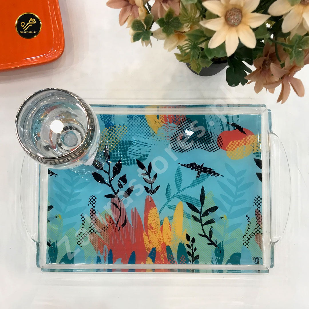 Crystal Serving Tray CT-01(Medium)