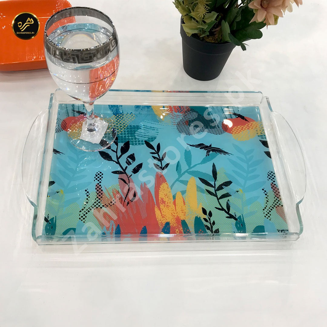 Crystal Serving Tray CT-01(Medium)