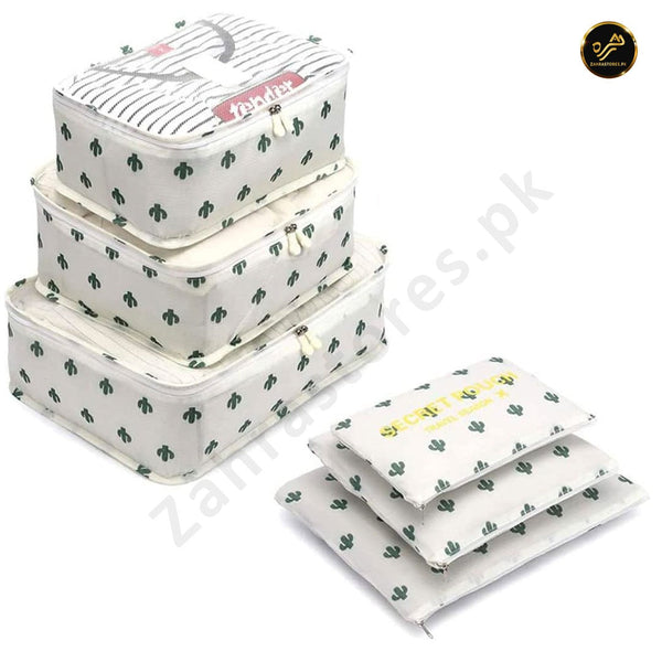 6 Pcs Waterproof Travel Storage Bag