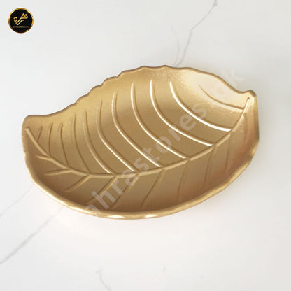 Wooden Table Decoration Leaf Tray (Small)
