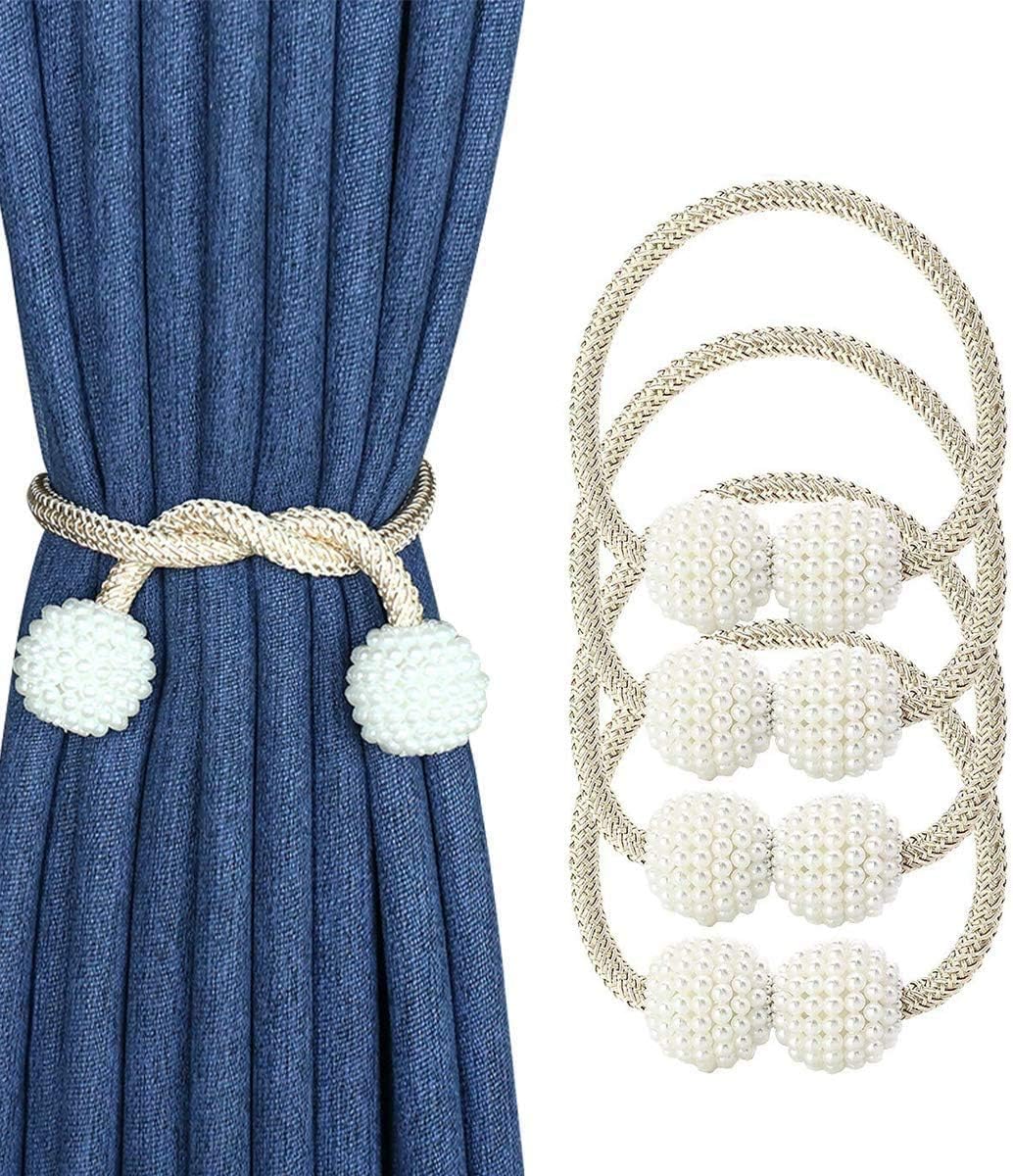 2PCS/Pair Magnetic Curtain Tiebacks