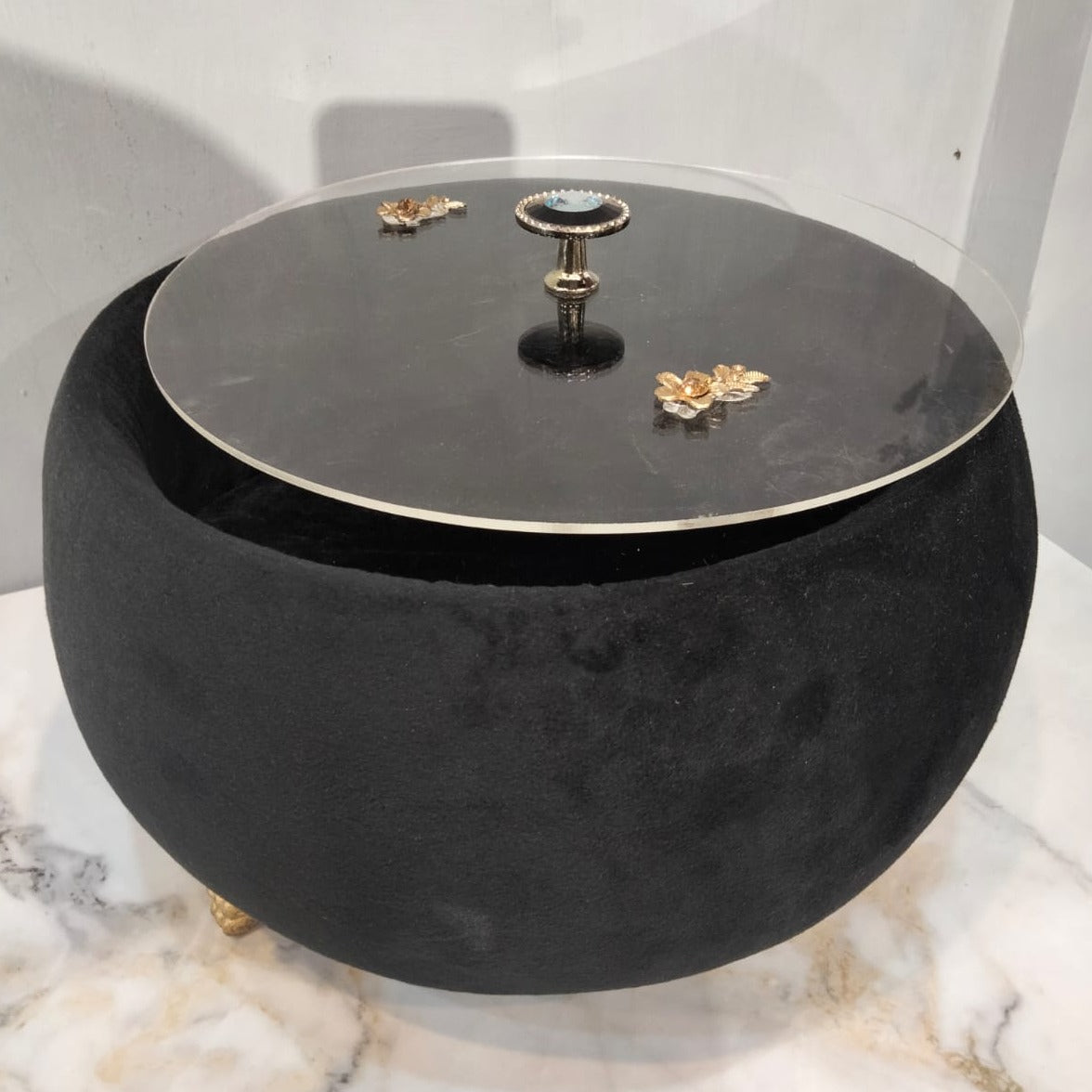 Velvet Naan Box with Lid