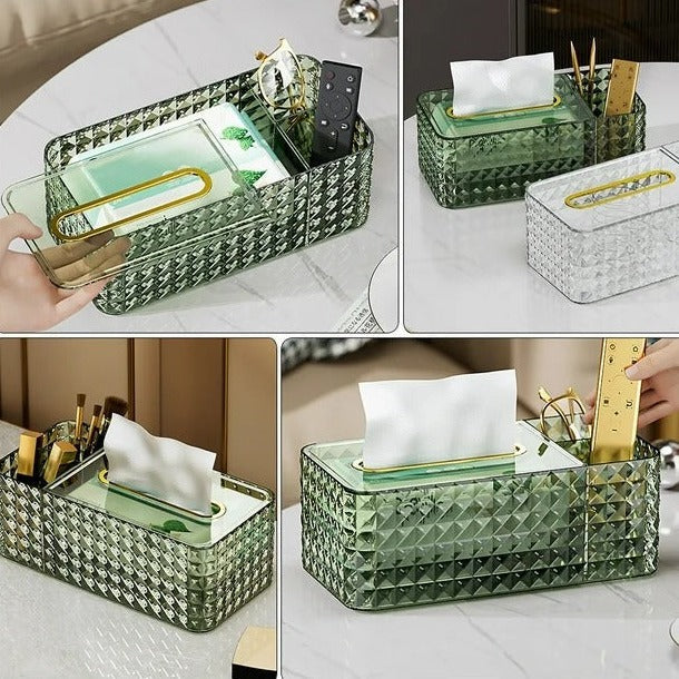 Diamond Pattern Tissue Box