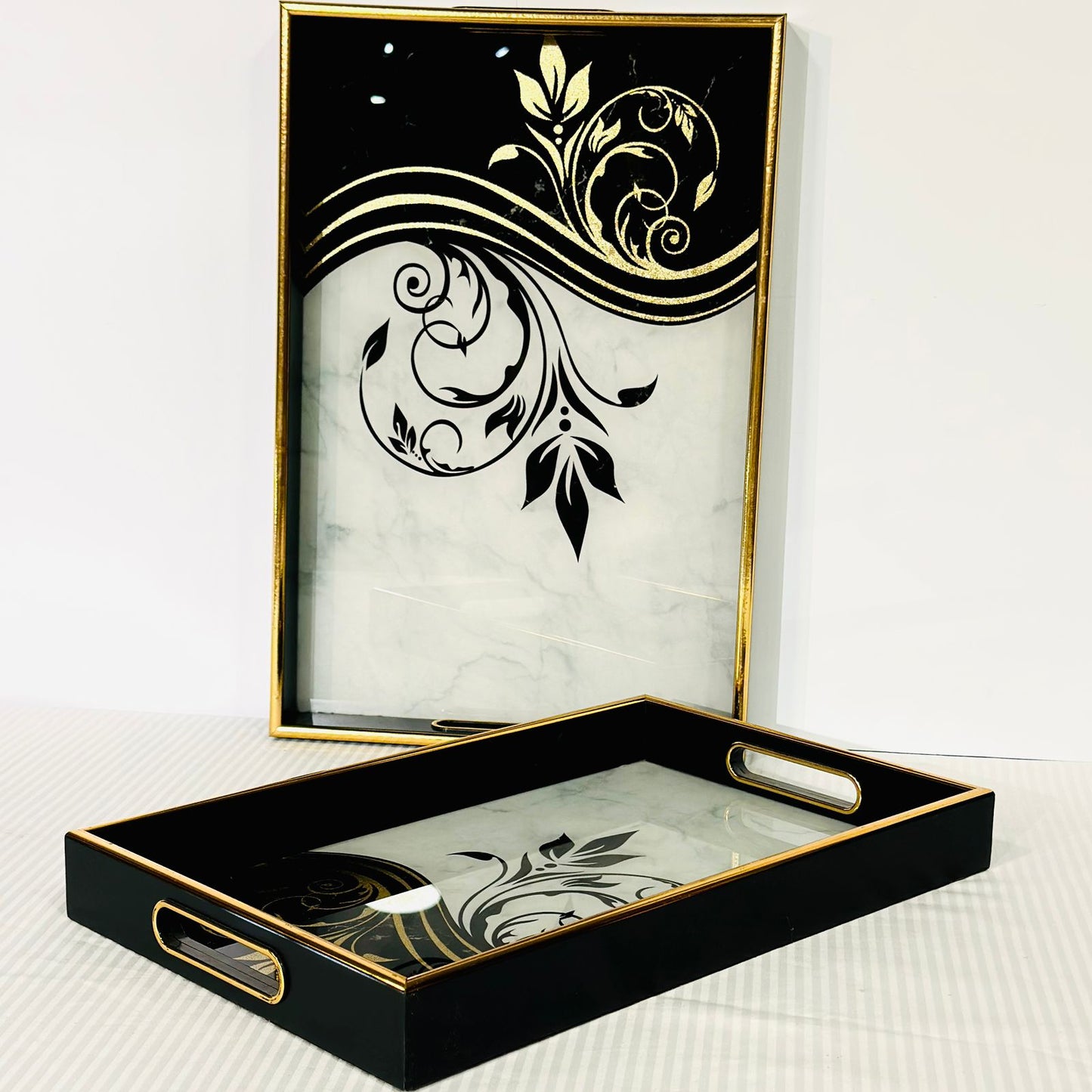 1 Pc Italian Square Tray-S