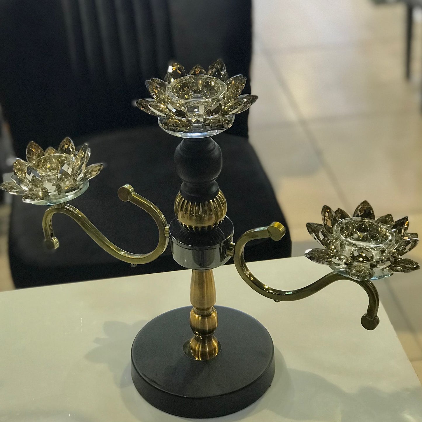3 Grid Candle Stand -897