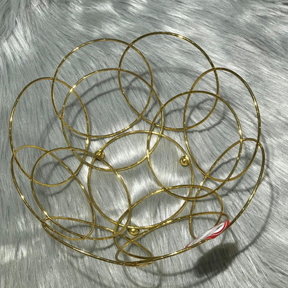 Fruit Basket Ring Design-Golden