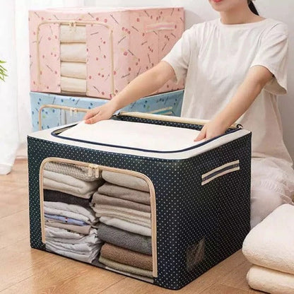 Oxford Clothes Storage Box (66L)
