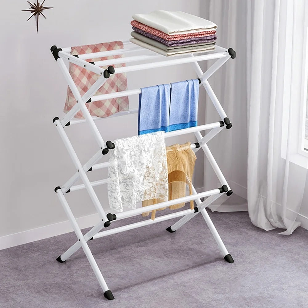 Foldable Clothes Drying Rack