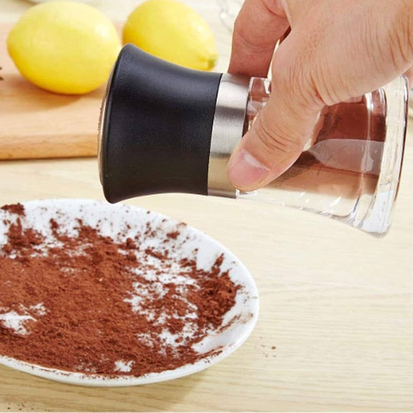 Glass Seasoning Jar -D1